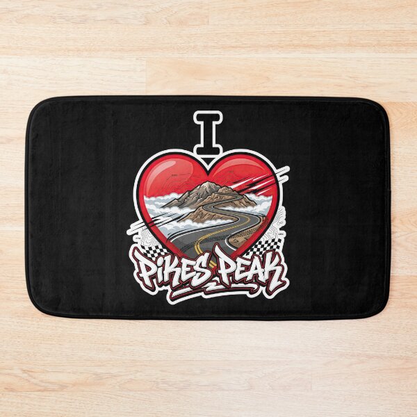 Item preview, Pikes Peak I Love Pikes Peak Iconic Hill Climb Rider Artwork designed and sold by enzoade.