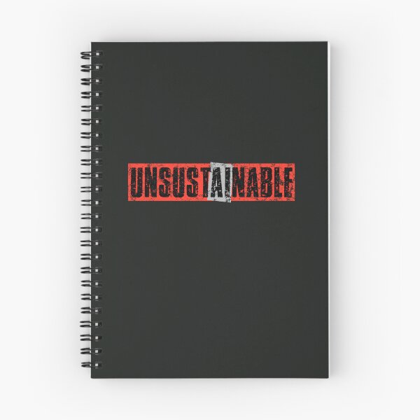 Item preview, STOP AI / Anti-AI Symbol - Unsustainable designed and sold by Frank J. Art.