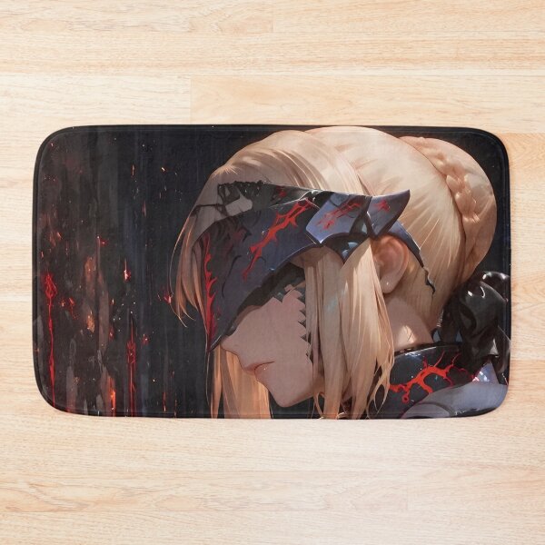 Item preview, Dark Armored Anime Knight Girl | Crimson Fantasy Warrior Aesthetic Art designed and sold by Dyan4.