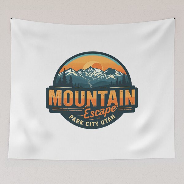 Item preview, Mountain Escape Park City Utah Outdoor Adventure Explorer designed and sold by Simsimah26Parks.