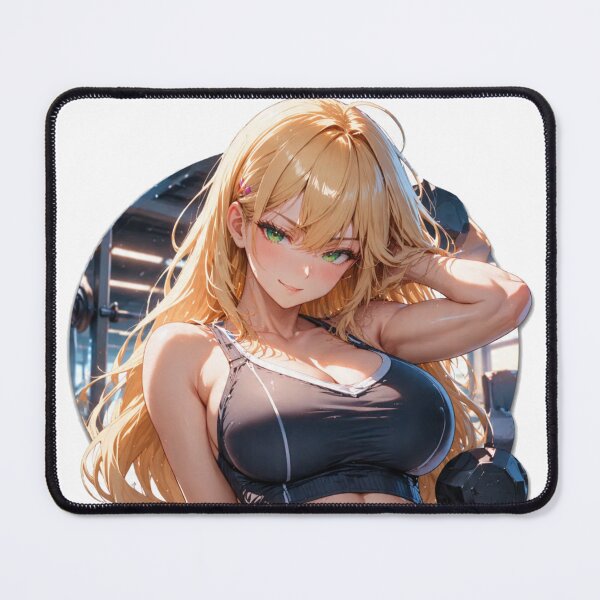 Item preview, Cute Anime Sport Gym Girl Waifu designed and sold by Ericks0087.