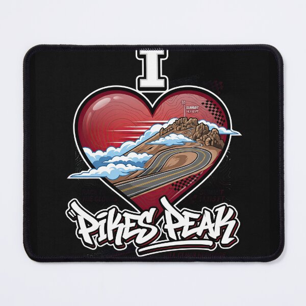 Item preview, Pikes Peak I Love Pikes Peak Motorsport Adventure Graphic designed and sold by enzoade.