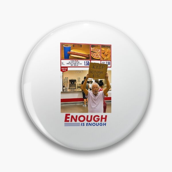Item preview, Old Jewish Men Enough Is Enough Keep Hot Dogs designed and sold by Methahshop.
