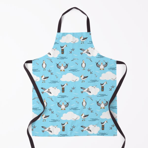 Item preview, Cute Seagulls Pattern designed and sold by HotHibiscus.
