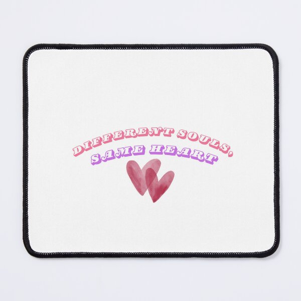 Item preview, Different Souls Same Heart | Friendship & Sisterhood Quote designed and sold by shreeedesigns.