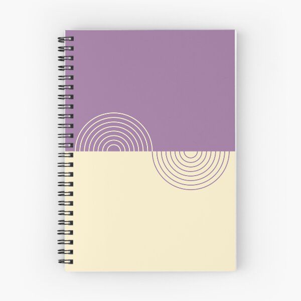 Item preview, The Continuum - Purple and Cream Minimalist Geometric designed and sold by artdocaj.