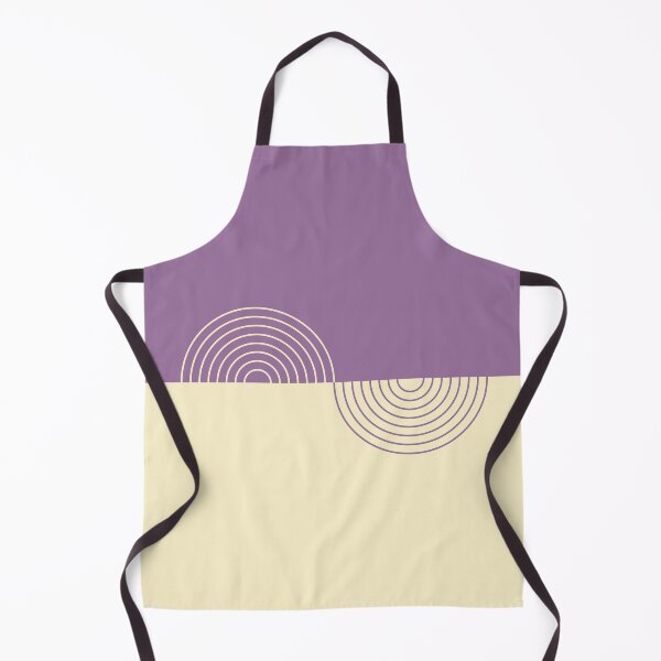 Item preview, The Continuum - Purple and Cream Minimalist Geometric designed and sold by artdocaj.