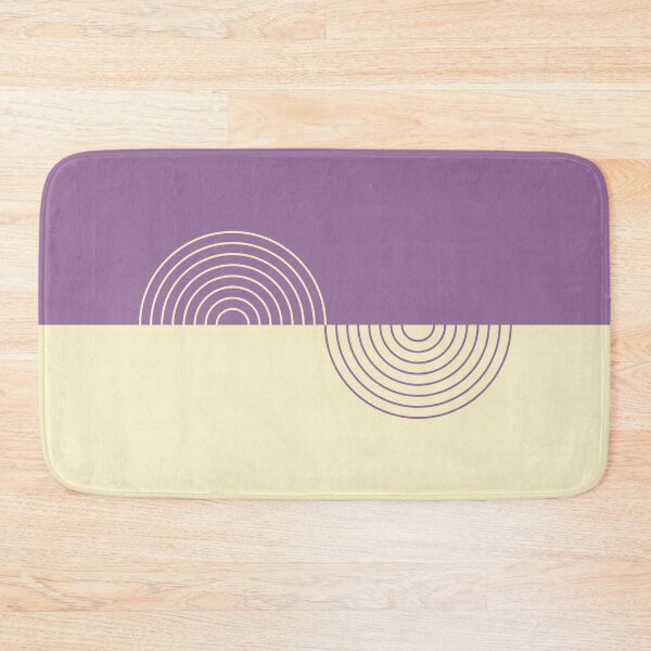 Item preview, The Continuum - Purple and Cream Minimalist Geometric designed and sold by artdocaj.