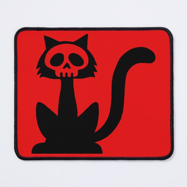 Item preview, Black cat skull designed and sold by Lagueny.