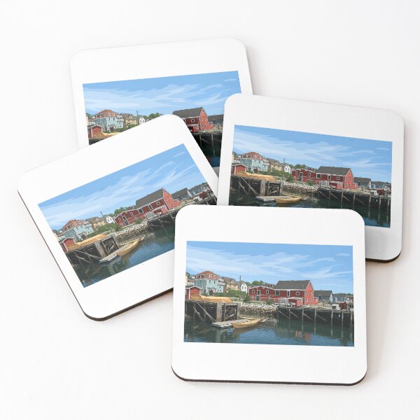 Item preview, Lunenburg Waterfront designed and sold by TheFundyMist.