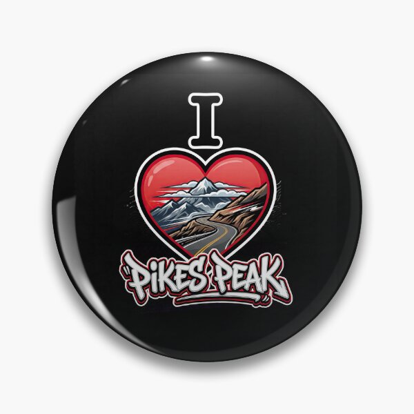 Item preview, Pikes Peak I Love Pikes Peak Legendary Mountain Road Design designed and sold by enzoade.