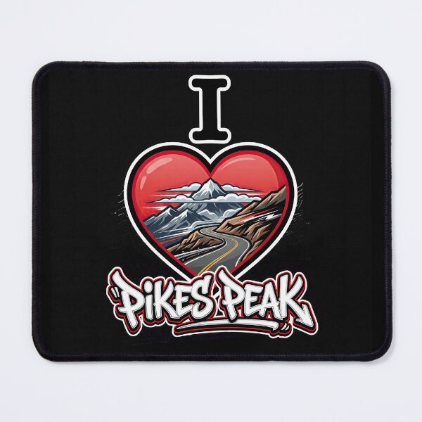 Item preview, Pikes Peak I Love Pikes Peak Legendary Mountain Road Design designed and sold by enzoade.