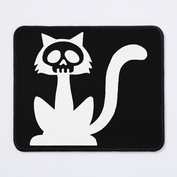 Item preview, White cat skull designed and sold by Lagueny.
