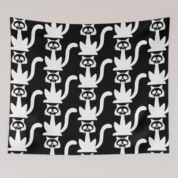 Item preview, White cat skull designed and sold by Lagueny.