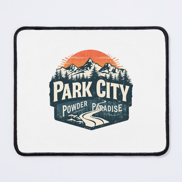 Item preview, Park City Powder Paradise Utah Ski Snowboard Mountain Winter Destination designed and sold by Simsimah26Parks.