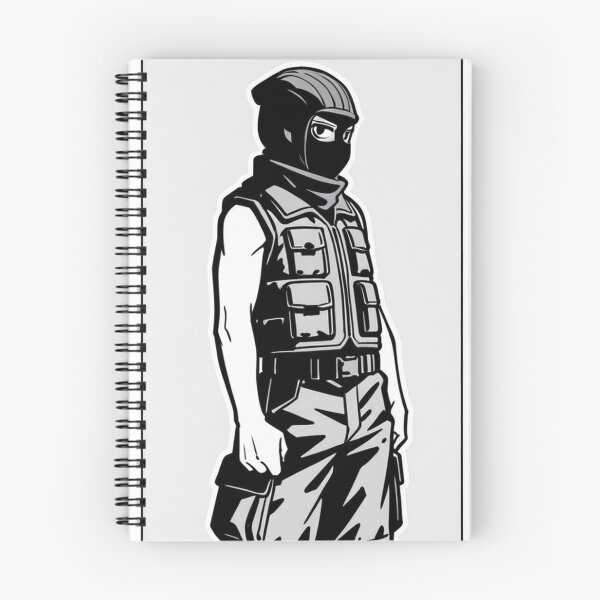 Item preview, Fashion - Man in Gray Puffer Vest Balaclava Cargo Streetwear Anime Variant 3 designed and sold by AnimeShin.