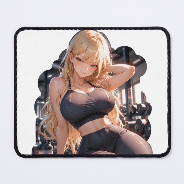 Item preview, Cute Anime Sport Gym Girl Waifu designed and sold by Ericks0087.