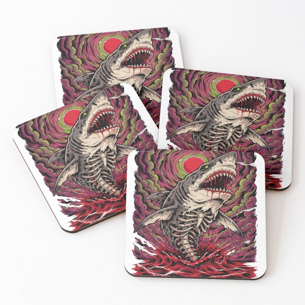Item preview, Zombie Shark Apocalypse designed and sold by Squiggle Happy.