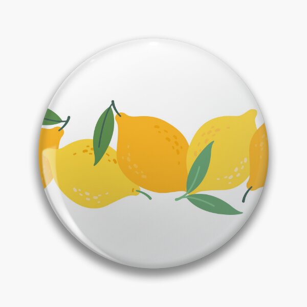 Item preview, Yellow lemons and green leaves border seamless pattern designed and sold by CHERRY--SHOP.