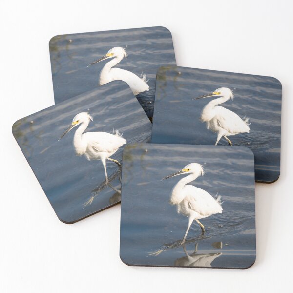 Item preview, Snowy Egret Wading in Shallow Water designed and sold by Debra Martz.