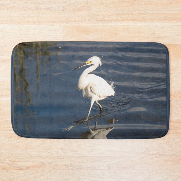 Item preview, Snowy Egret Wading in Shallow Water designed and sold by Debra Martz.