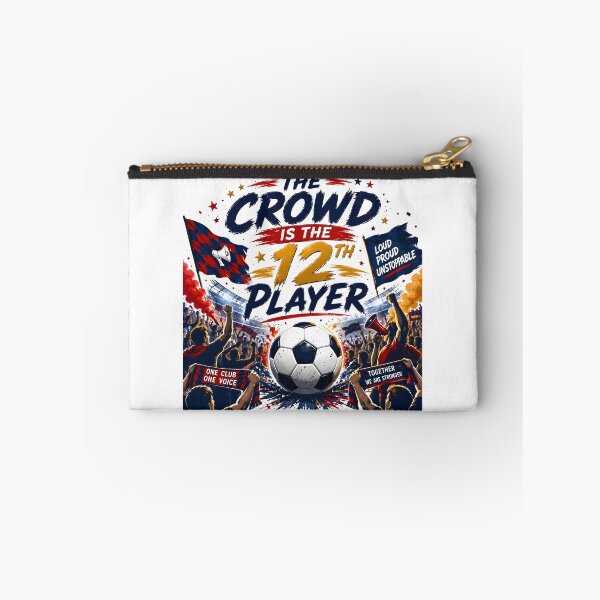 Item preview, The Crowd Is The 12th Player | Soccer Football Supporters Design designed and sold by TrueArtVibes.