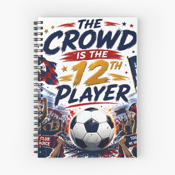 Item preview, The Crowd Is The 12th Player | Soccer Football Supporters Design designed and sold by TrueArtVibes.