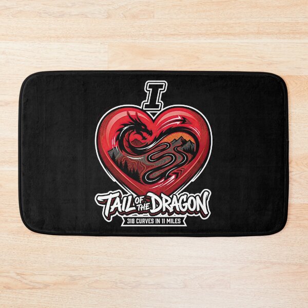 Item preview, Tail of the Dragon I Love Tail of the Dragon Motorcycle Lifestyle Graphic designed and sold by enzoade.