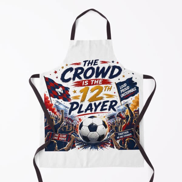 Item preview, The Crowd Is The 12th Player | Soccer Football Supporters Design designed and sold by TrueArtVibes.