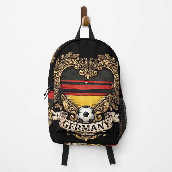 Item preview, Germany Heart Flag Golden Ornament — Soccer World Cup designed and sold by David Mateo ArtWorks.