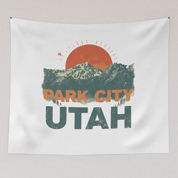 Item preview, Park City Utah Mountain Travel Destination designed and sold by Simsimah26Parks.