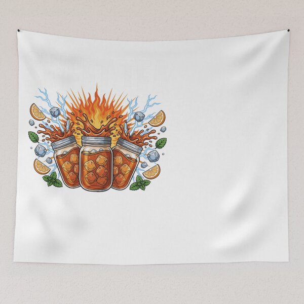 Item preview, Sweet Tea Mason Jar Iced Beverage Splash designed and sold by JMDesignHub.