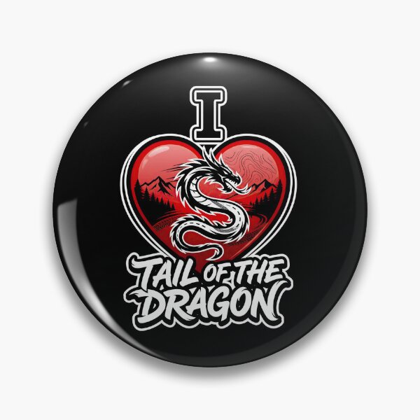 Item preview, Tail of the Dragon I Love Tail of the Dragon Famous Rider Road Design designed and sold by enzoade.