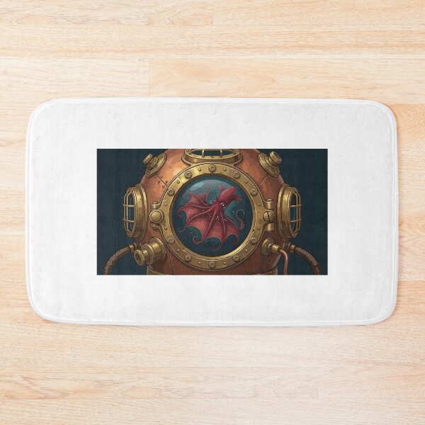 Item preview, Vampire Squid Vintage Steampunk Diving Dome designed and sold by Arc2020.