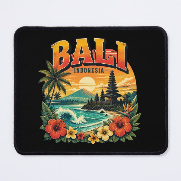 Item preview, Bali Indonesia – Tropical Sunset Temple Design designed and sold by ABLAT_CREATIONS.