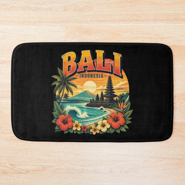 Item preview, Bali Indonesia – Tropical Sunset Temple Design designed and sold by ABLAT_CREATIONS.