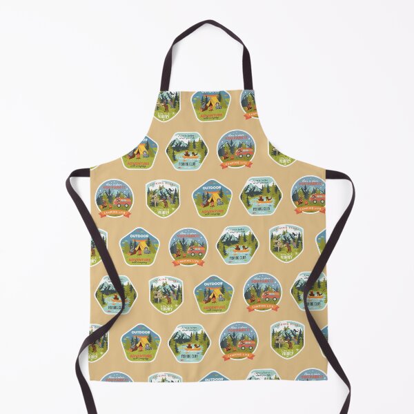 Item preview, Badges of Camping life displayed in rows designed and sold by Melissa Plugge-Dekker.