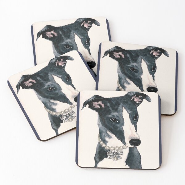 Item preview, Blue Whippet designed and sold by Eliza Art.