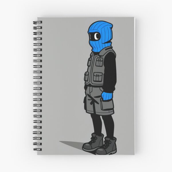 Item preview, Fashion - Man in Gray Puffer Vest Balaclava Cargo Streetwear Anime Variant 4 designed and sold by AnimeShin.