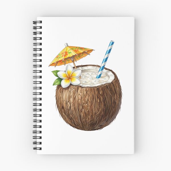 Item preview,  Summer Tropical Coconut Cocktail designed and sold by SOUFIANE1991.