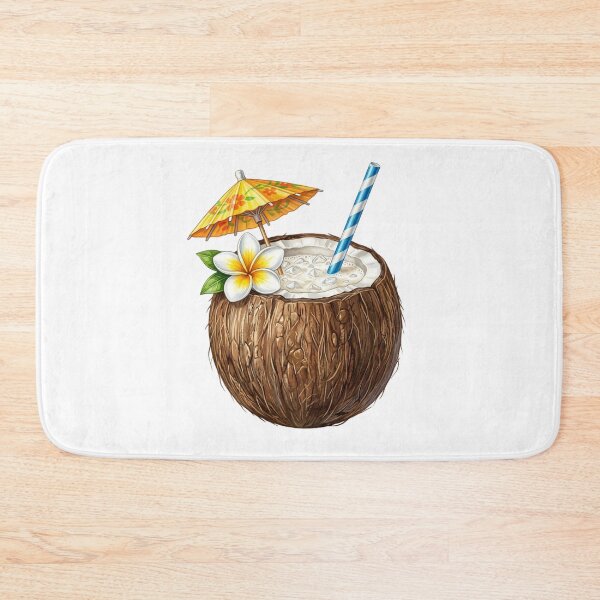 Item preview, Summer Tropical Coconut Cocktail designed and sold by SOUFIANE1991.