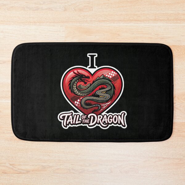 Item preview, Tail of the Dragon I Love Tail of the Dragon Epic Motorcycle Route Graphic designed and sold by enzoade.