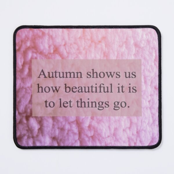Item preview, Beautiful rainbow autumn quote- let things go designed and sold by BeesBarn.