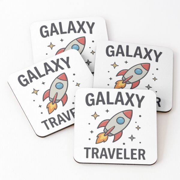 Item preview, Cute Space Rocket Galaxy Traveler Design designed and sold by Ahmedsyde.