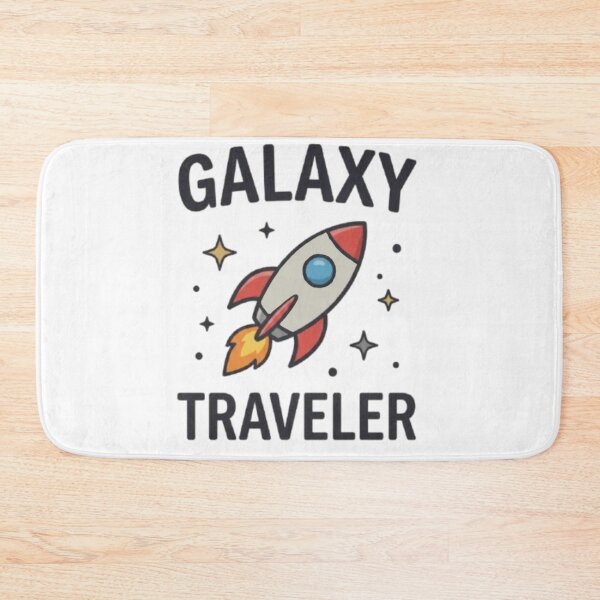 Item preview, Cute Space Rocket Galaxy Traveler Design designed and sold by Ahmedsyde.