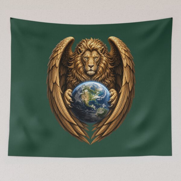 Item preview, Guardian Griffin Protecting Earth designed and sold by FREENATION2026.