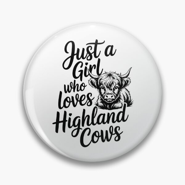 Item preview, Just a Girl who loves Highland Cows designed and sold by jkrphoto.
