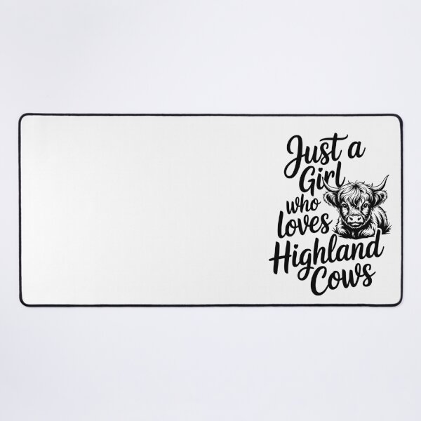 Item preview, Just a Girl who loves Highland Cows designed and sold by jkrphoto.