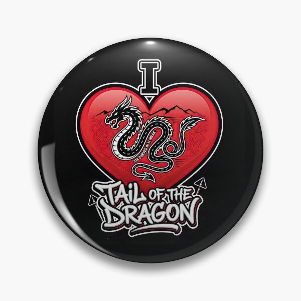 Item preview, Tail of the Dragon I Love Tail of the Dragon Legendary Curves Rider Design designed and sold by enzoade.