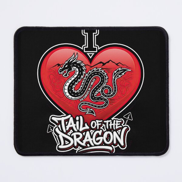 Item preview, Tail of the Dragon I Love Tail of the Dragon Legendary Curves Rider Design designed and sold by enzoade.